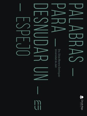 cover image of Palabras para desnudar un espejo